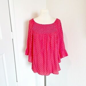 Counterparts Polka Dot Top